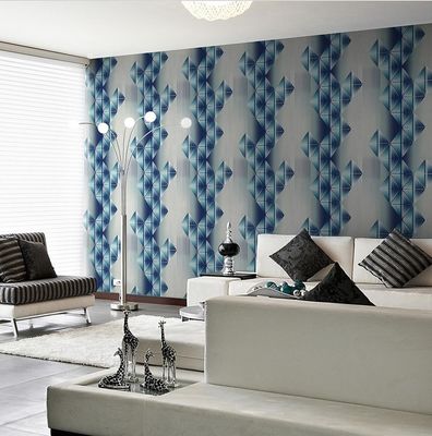 ποιότητας  Modern Geometric Pattern PVC Wallpaper 3D Wallpaper For Living Room εργοστάσιο
