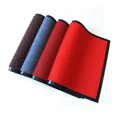 ποιότητας  Non Slip Washable PVC Backing Customized Polyester Entrance Pile Rubbed Door Mat For Kitchen Living Room εργοστάσιο