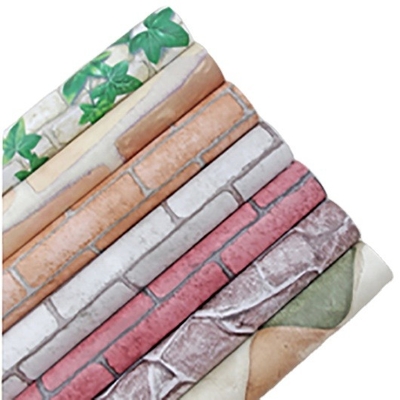 Cheap Waterproof Vinyl Wallpaper Self Adhesive PVC Film Roll For Wall Decoration